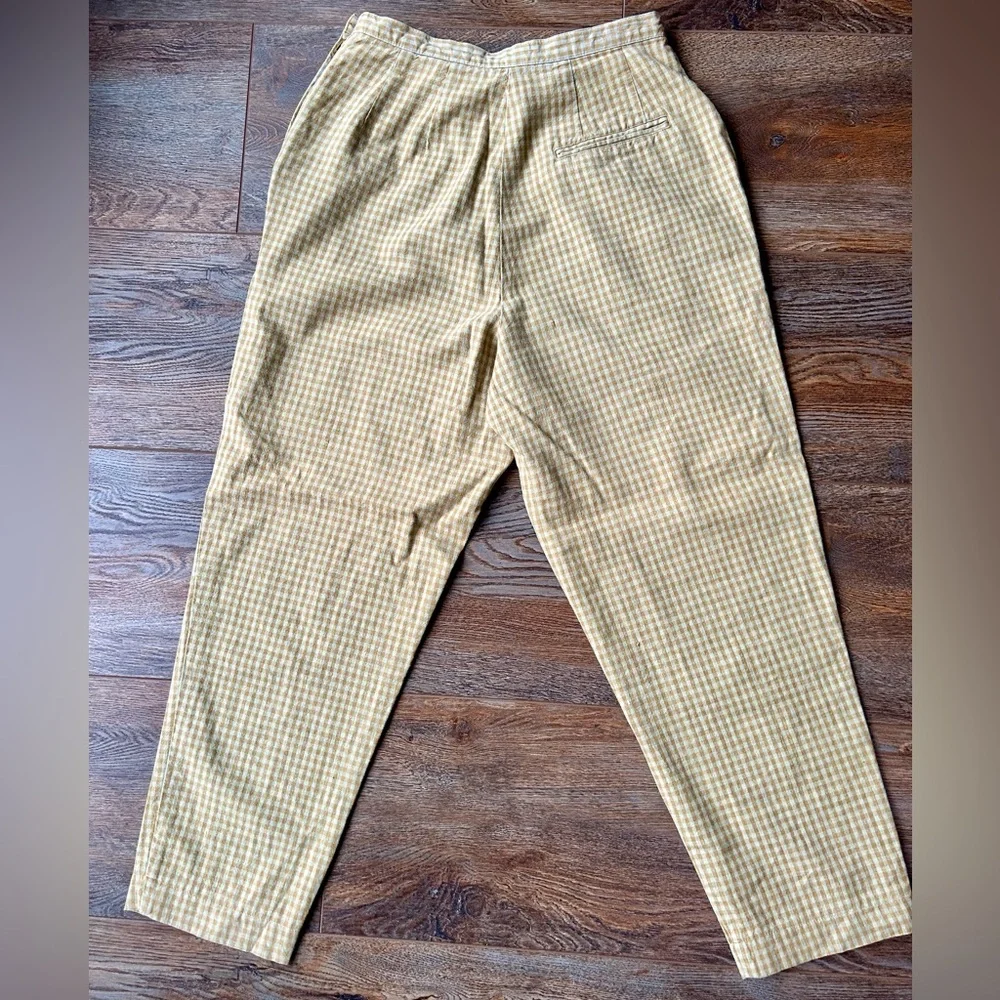 VINTAGE GAP Cotton Linen Cropped Pants - Picture 6 of 6